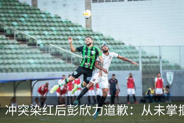冲突染红后彭欣力道歉：从未掌掴马德鲁加，没对克雷桑竖中指